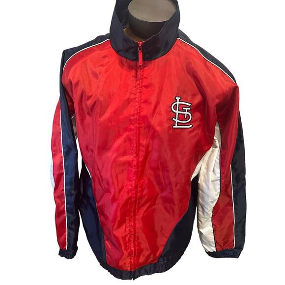 MLB Genuine Merchandise St Louis Cardinals Mens XL Full ZIP Jacket - Picture 1 of 7